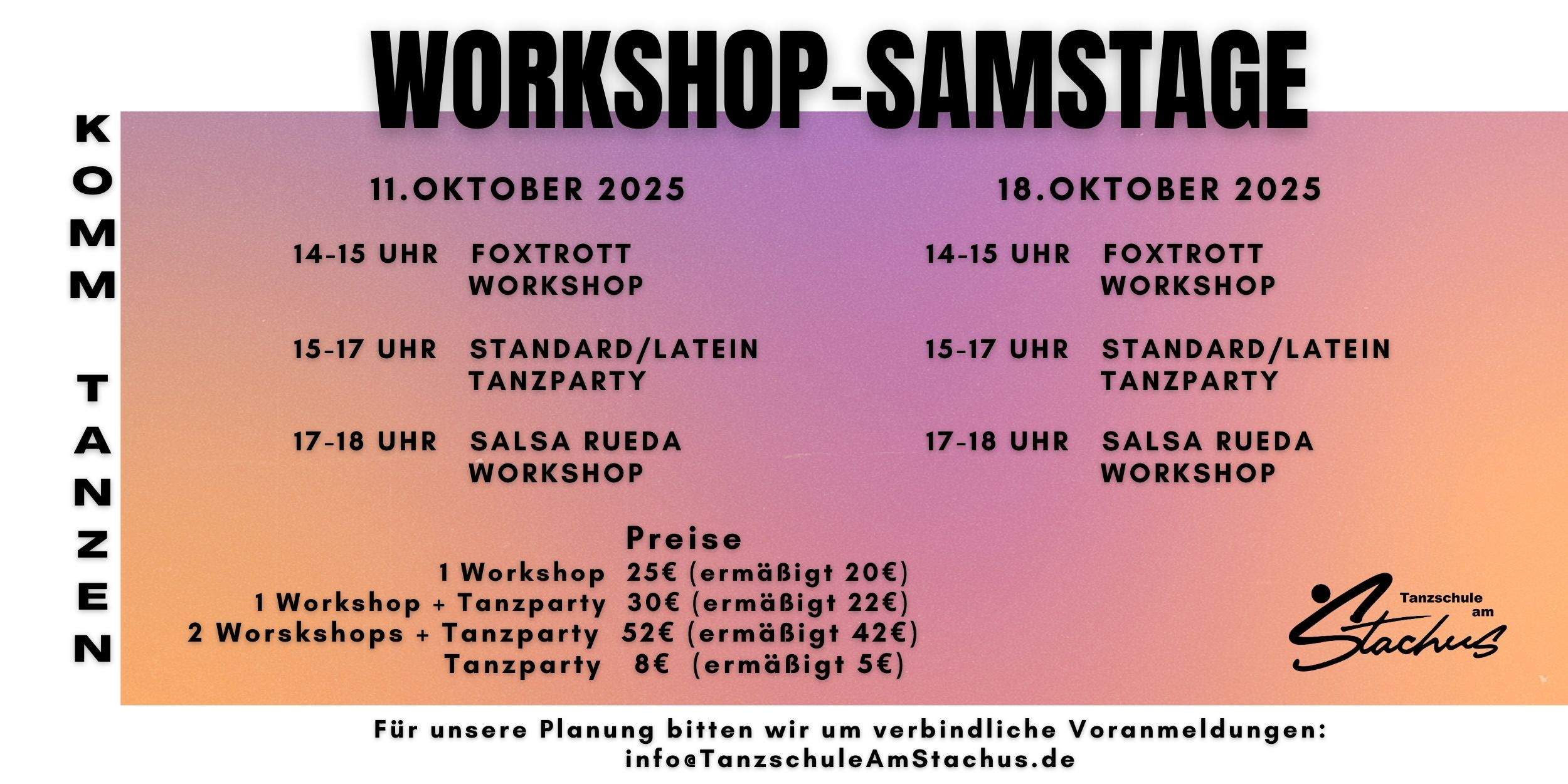 Workshop Samstage am Stachus