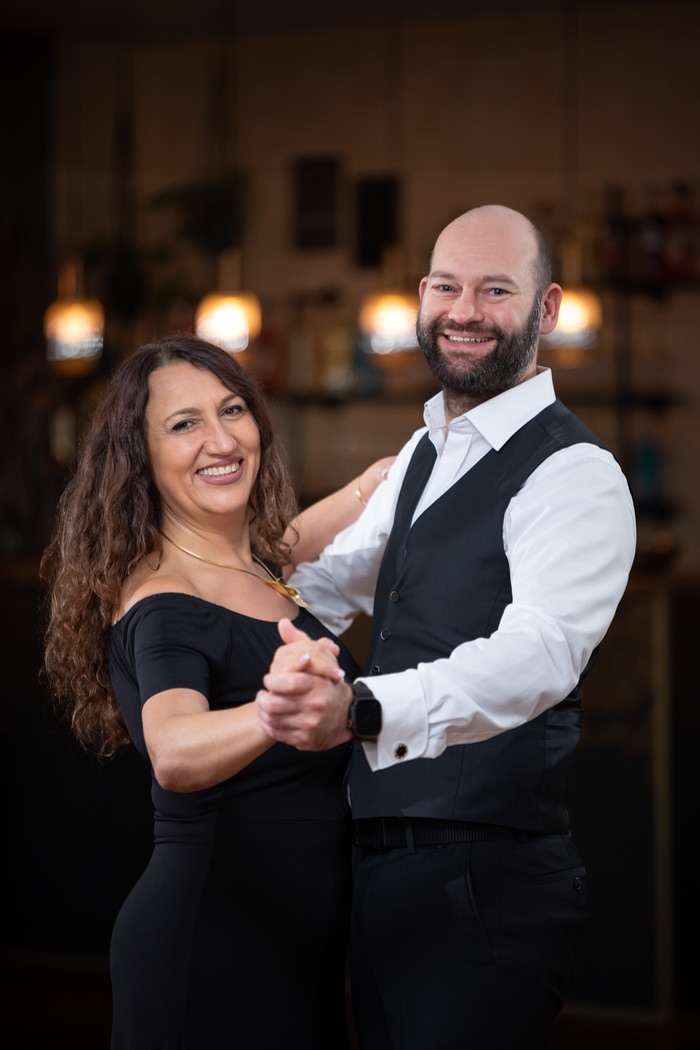 Ruzanna und David - Inhaber der Tanzschule am Stachus